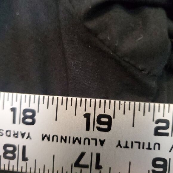 Ann Taylor Utility Jacket Black Full Zip Long Sleeves Womens 10P Multi Pockets - Picture 8 of 12